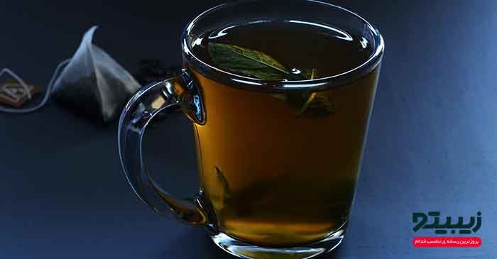 دمنوش چای سبز و زنجبیل برای لاغری