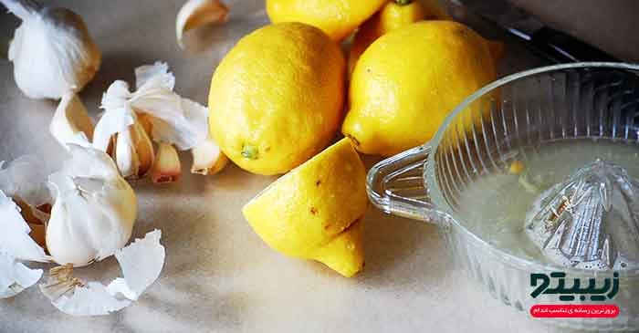 معجون سیر و لیمو برای لاغری