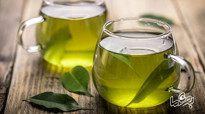 جای سبز برای کاهش اشتها