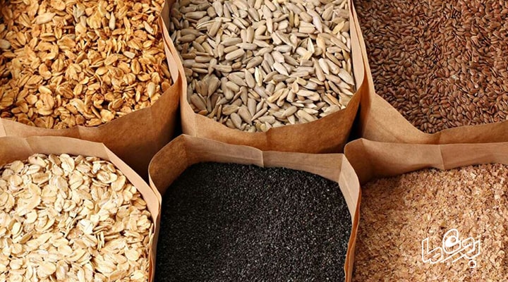 غذاهای چربی‌سوز برای لاغری شکم؛ غلات کامل