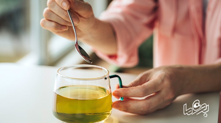غذاهای چربی‌سوز برای لاغری شکم؛ چای سبز